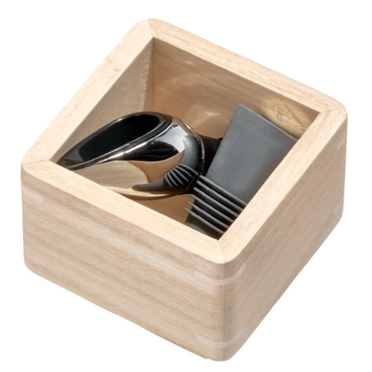 Skuffeindsats, 7,6x7,6 cm, The Home Edit, Natur