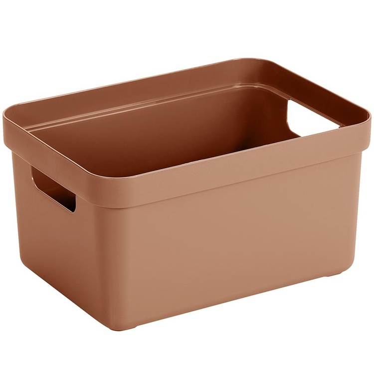 Åben opbevaringskasse 5L, Sigma, Terrakotta