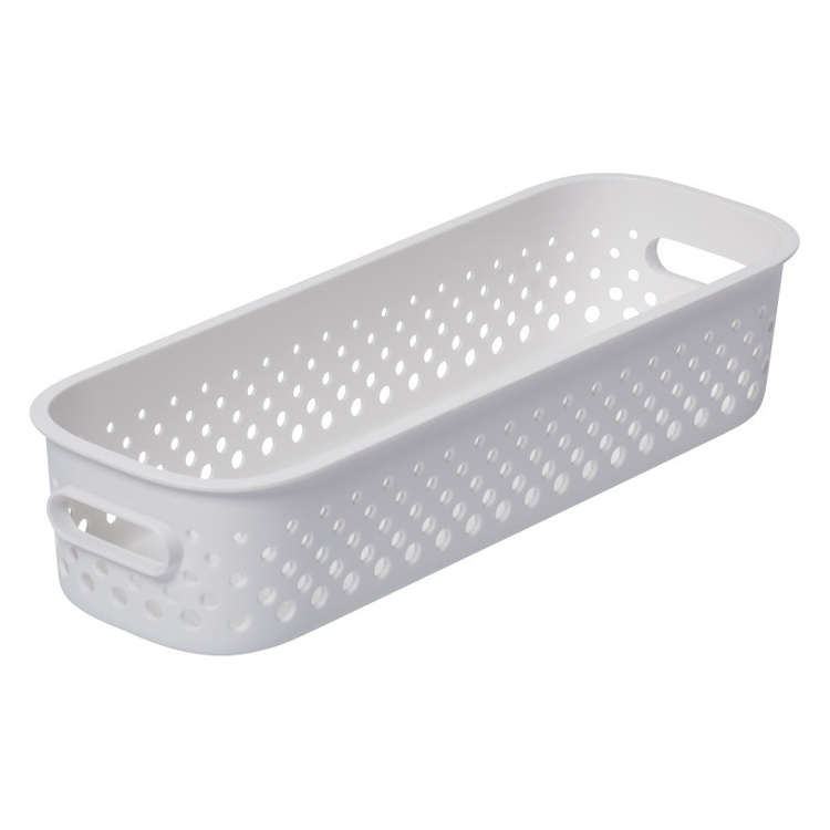 Smal opbevaringskurv 1,3L, SmartStore, Hvid