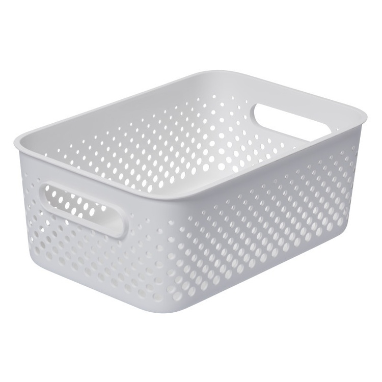 Opbevaringskurv 5,6L, SmartStore, Hvid