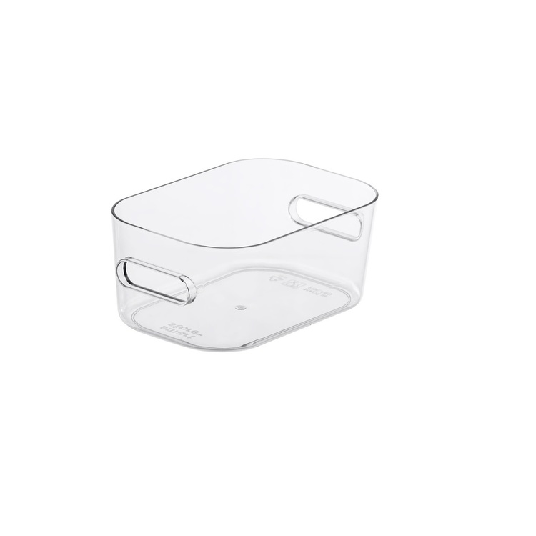 Transparent plastkasse (8 størrelser) Transparent Plast 9,5cm x 14,5cm x 6cm - Transparent - 9,5cm x 14,5cm x 6cm - Cajsa
