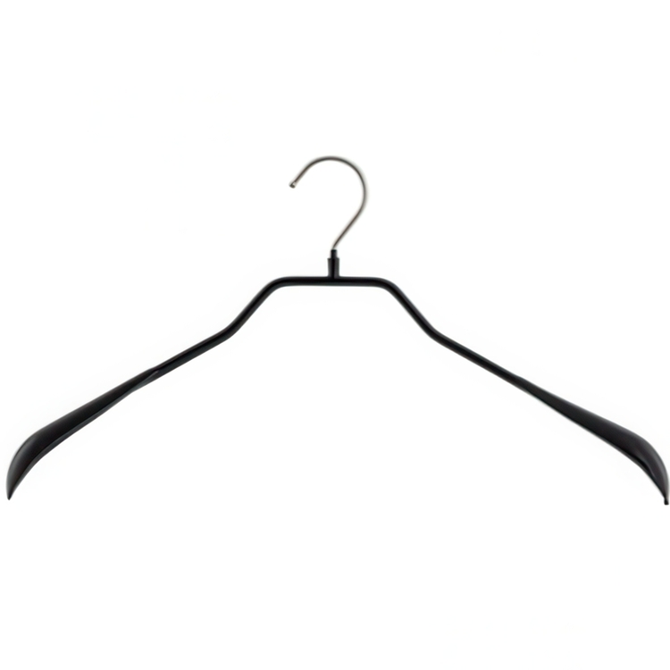 Skridsikker jakkebøjle, 38 cm, Sort