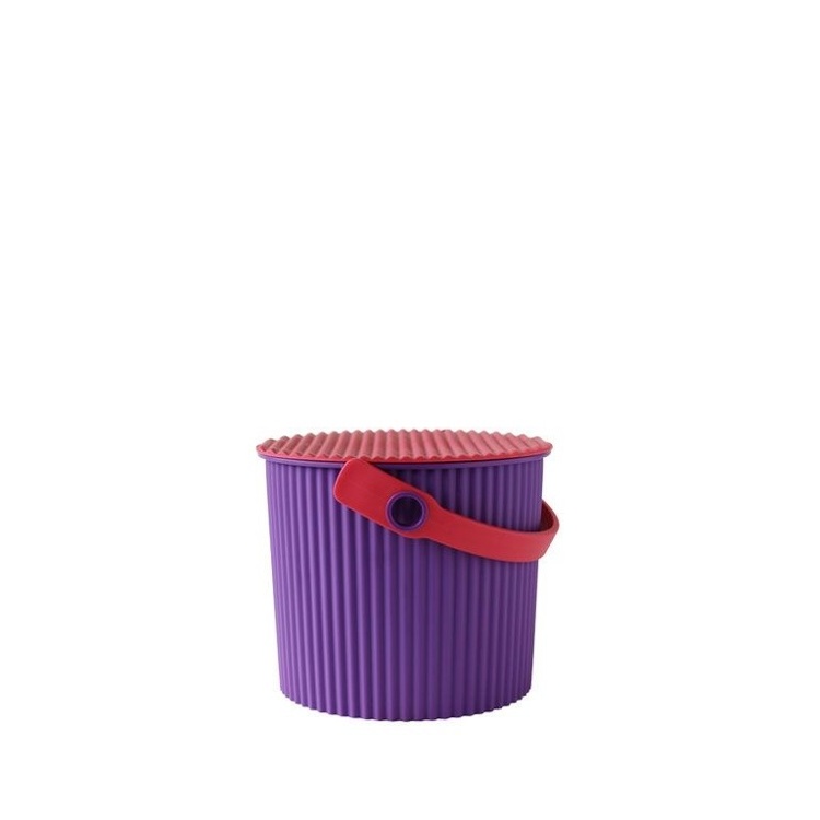 Spand med låg 4L, Omnioutil, Lilla/Cerise