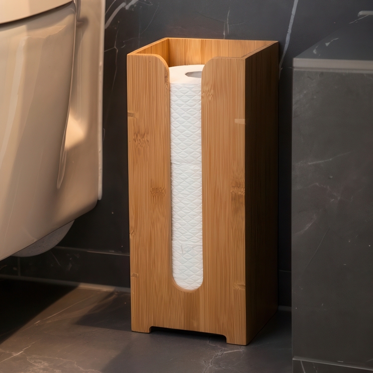 Toiletpapirholder i bambus