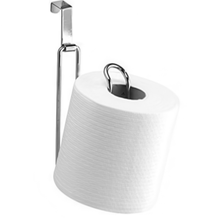 Toiletpapirholder til skabslåge