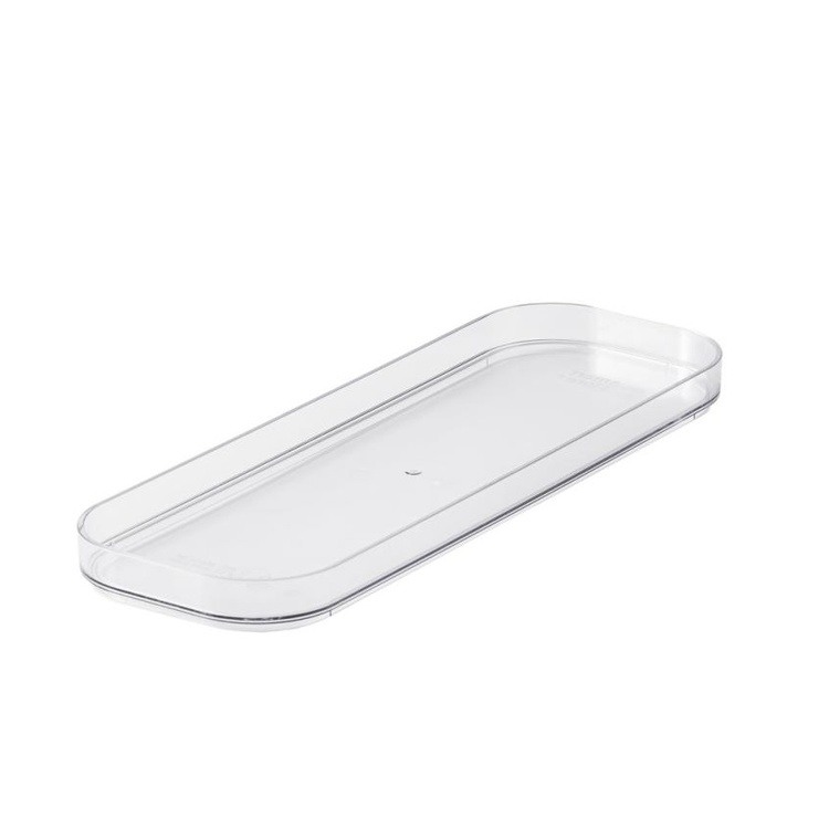 Låg til transparente plastkasser Transparent Plast 10cm x 29cm x 2cm - Transparent - 10cm x 29cm x 2cm - Cajsa