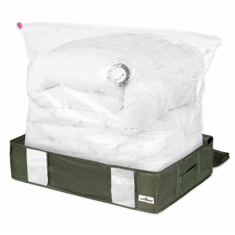 Opbevaringsboks med vakuumpose 145 L, Compactor