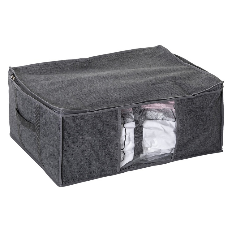 Vakuumpose med taske (3 varianter) Grå Plast 60cm x 45cm x 25cm - Grå - 60cm x 45cm x 25cm - Majse