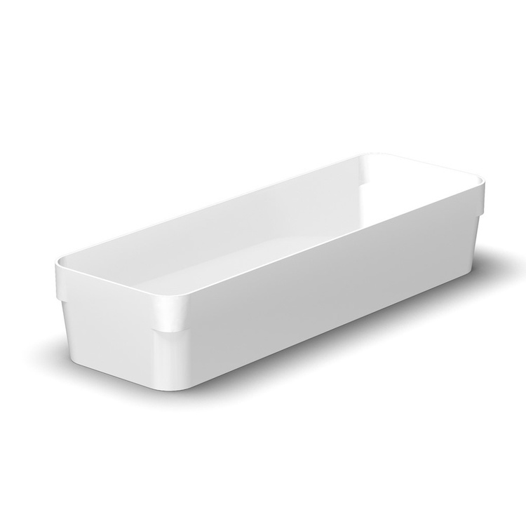 Langsmal skuffeindretning til småopbevaring, 30x10x6 cm, SmartStore, H