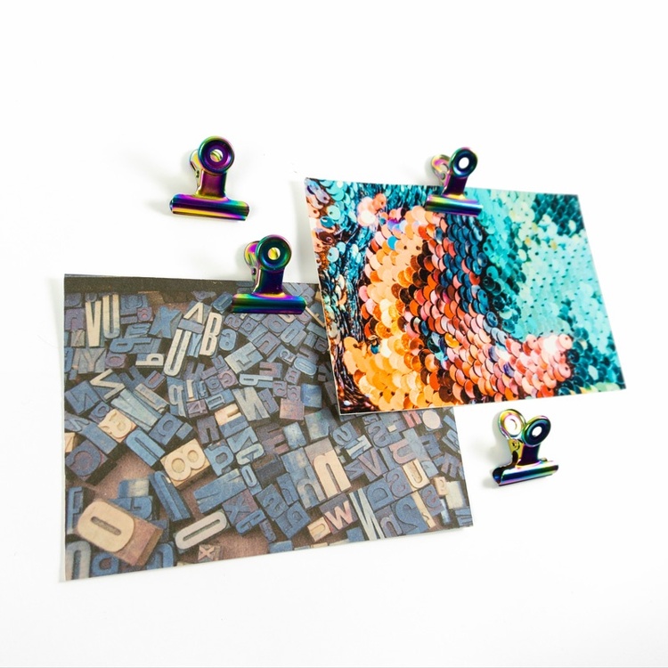 Magnetklemme 4-pak, Metallic