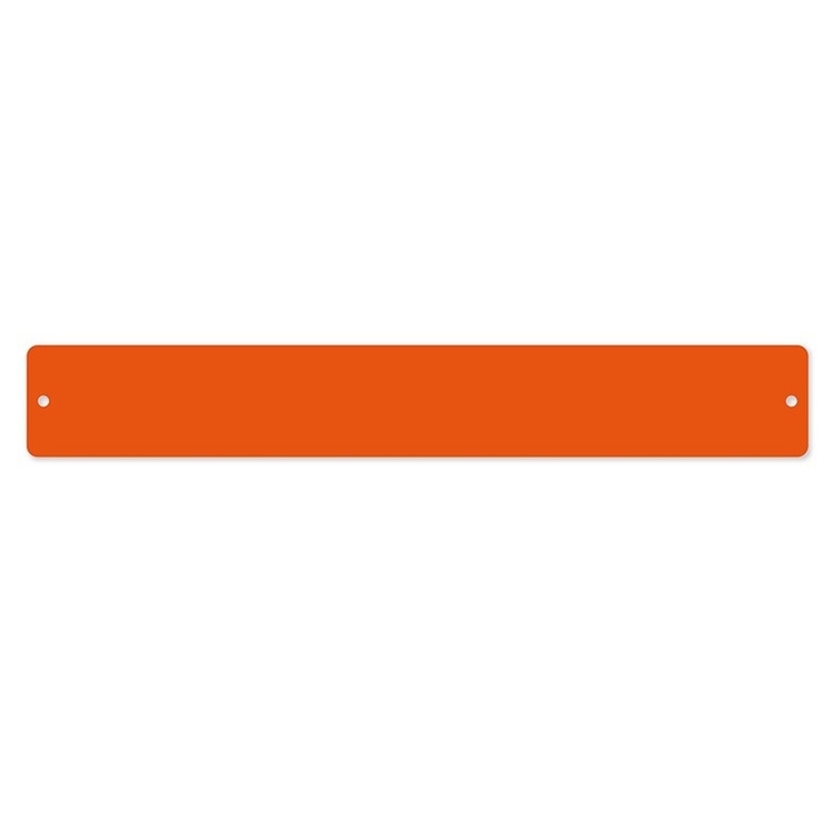 Magnetliste med 6 magneter, 35 cm, Orange