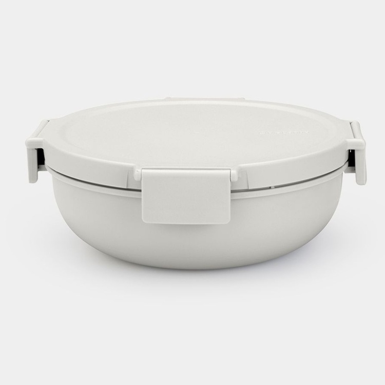 Madkasse til salat 1,3L, Brabantia, Lysegrå billede