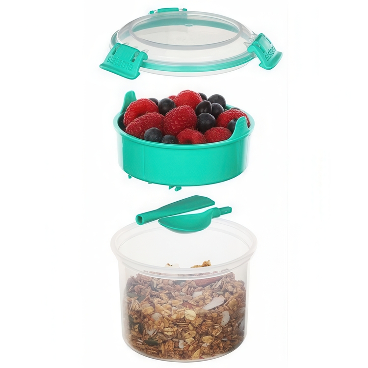 Sistema Snackboks - Breakfast To Go - 530ml - Minty Teal