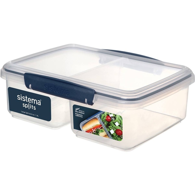 Sistema Large Split 2l Dark Blue - Tilbehør til køkken
