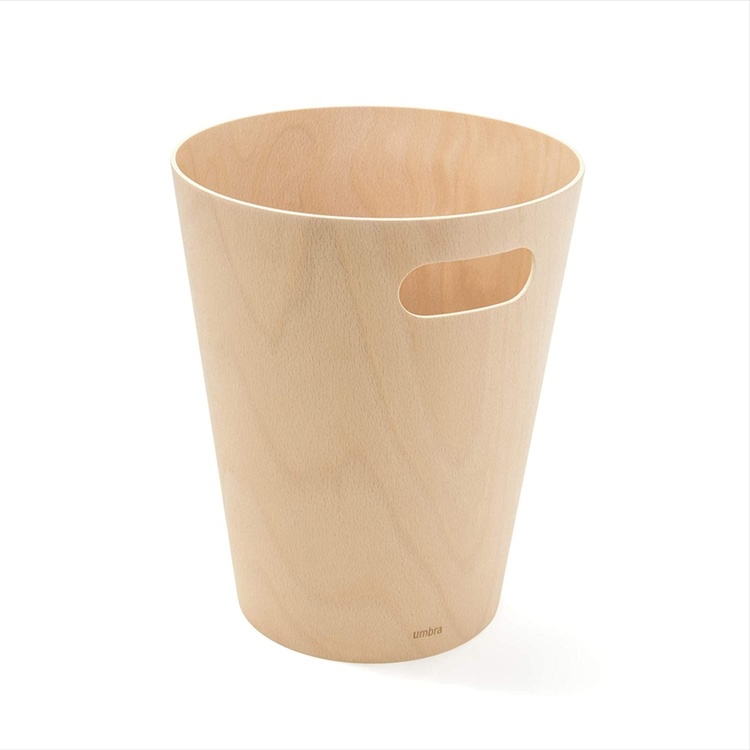 Papirkurv i træ 7,5L, Umbra, Natur