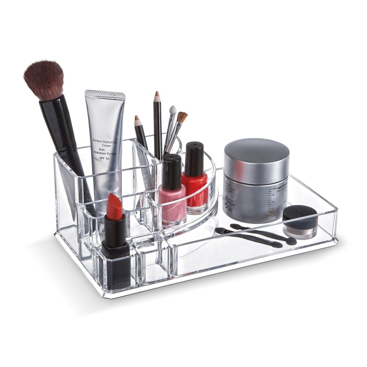 Makeup-holder med bakke