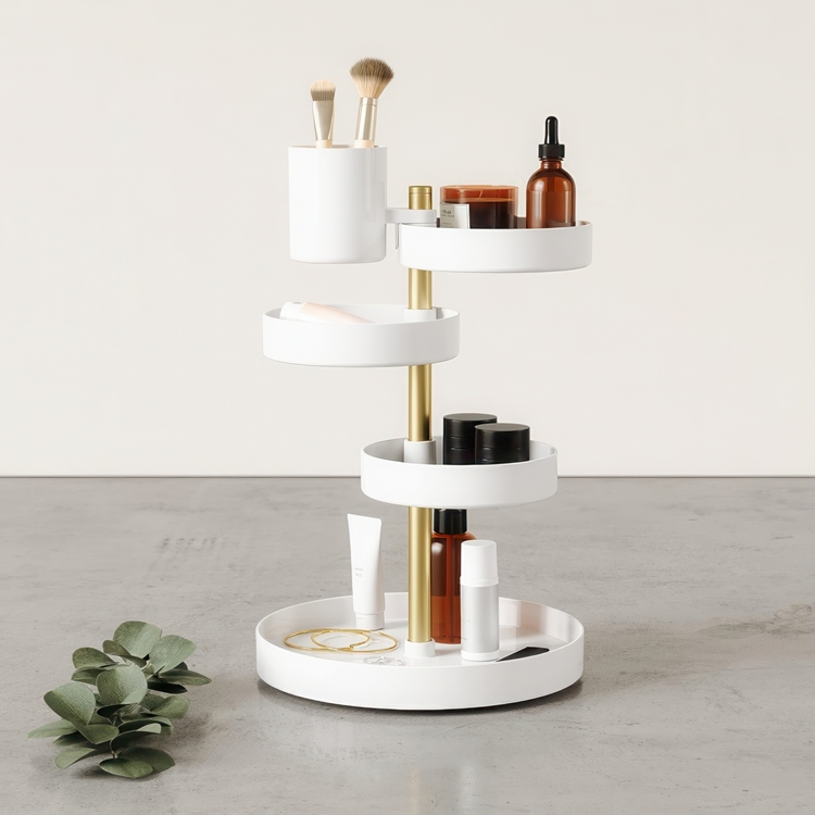 Roterende makeupopbevaring, Umbra, Hvid