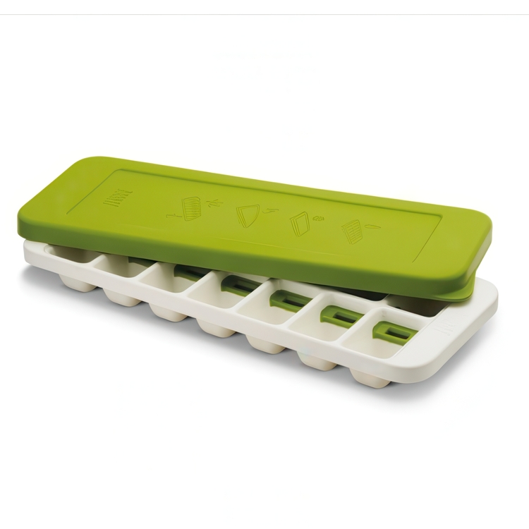 Joseph Joseph QuickSnap Plus - Isbakke - hvid, grøn