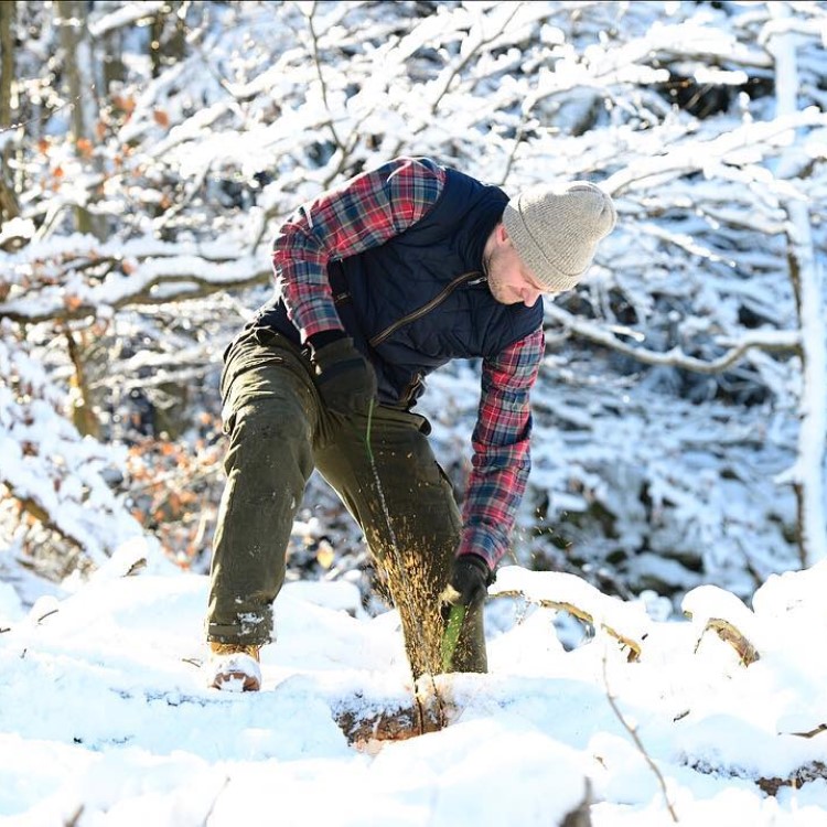 Hånddrevet Kædesav Original Grøn 65cm nylonetui og håndtag