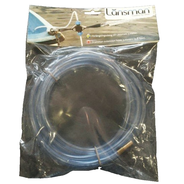 Forlængerslange til bølgedreven lænsepumpe