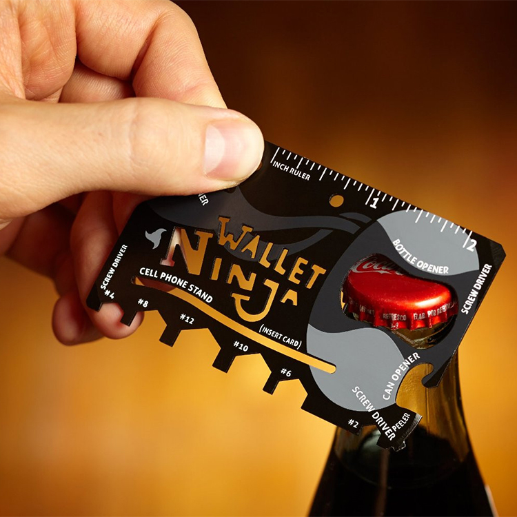 Værktøj i kortformat - Wallet Ninja