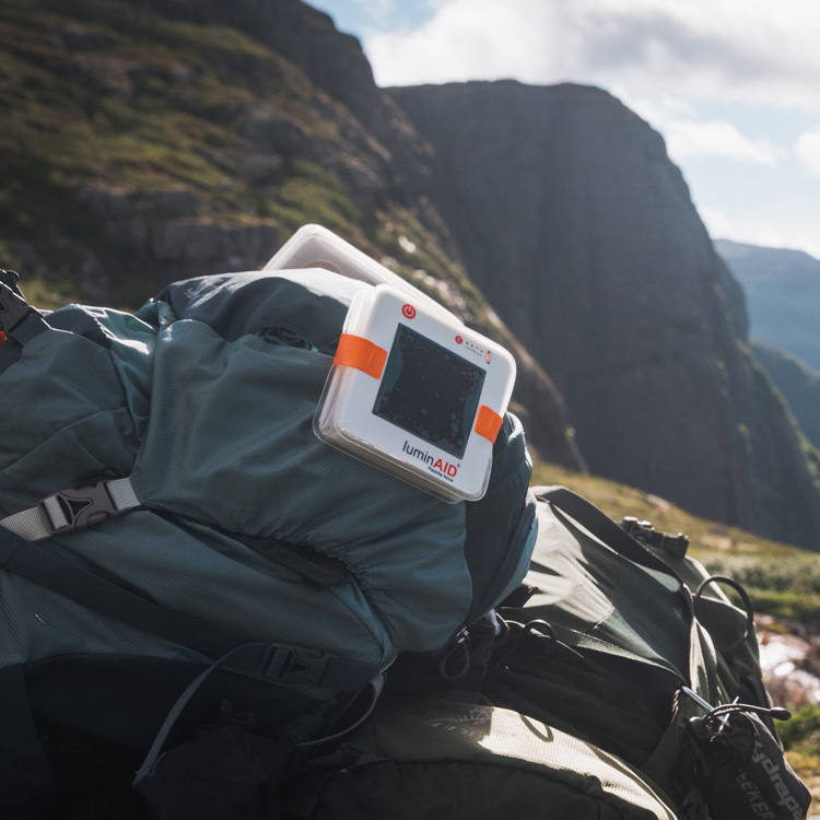 Solopladet campinglygte