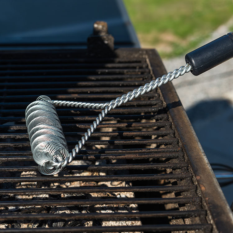 Grillbørste i rustfrit stål