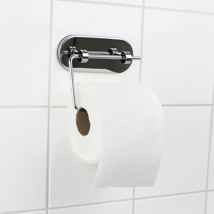 Toiletpapirholder med sugekop