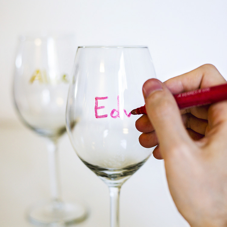 Pen til glas