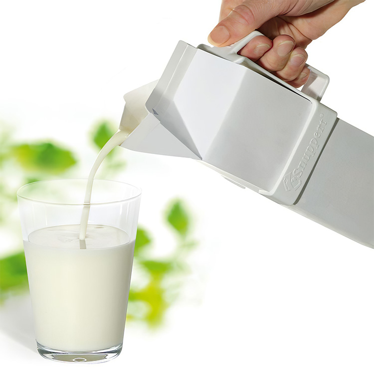 Håndtag til mælkekarton