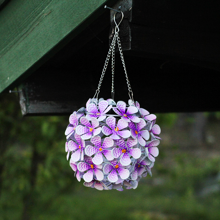 Hængende solcelledekoration, Hortensia