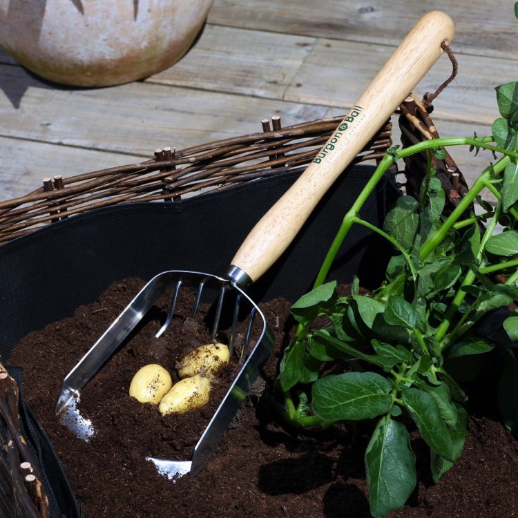 Kartoffelskovl af rustfrit stål