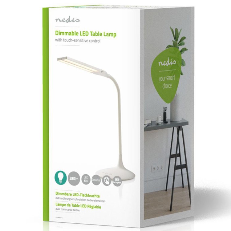 Genopladelig skrivebordslampe