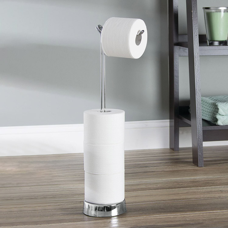 Fritstående toiletpapirholder
