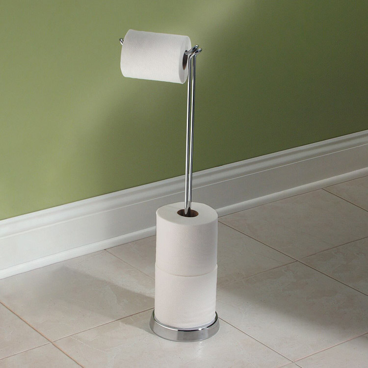Fritstående toiletpapirholder