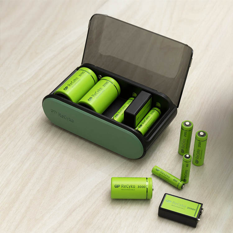 Universal batterioplader, GP ReCyko