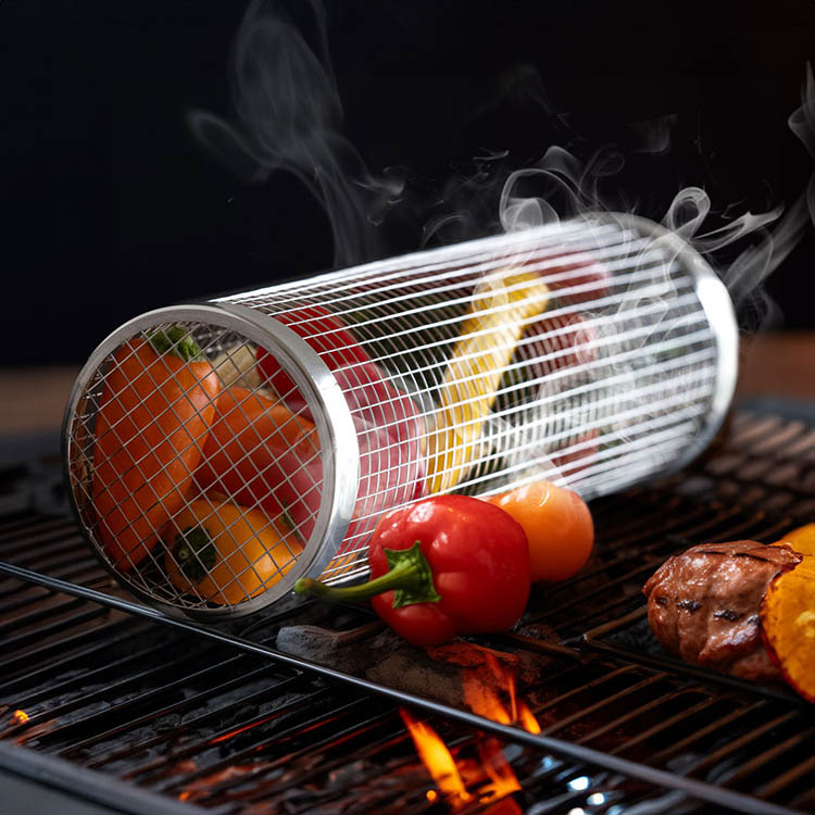 Grillkurv cylinder