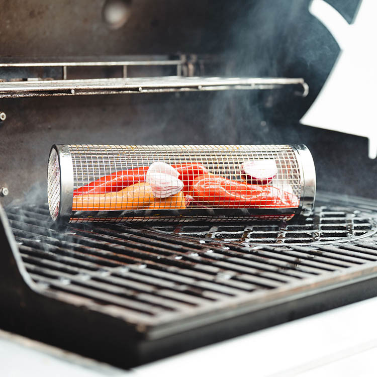 Grillkurv cylinder