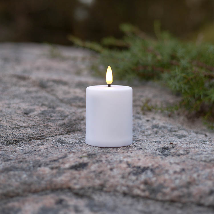 Lille bloklys med skumringssensor