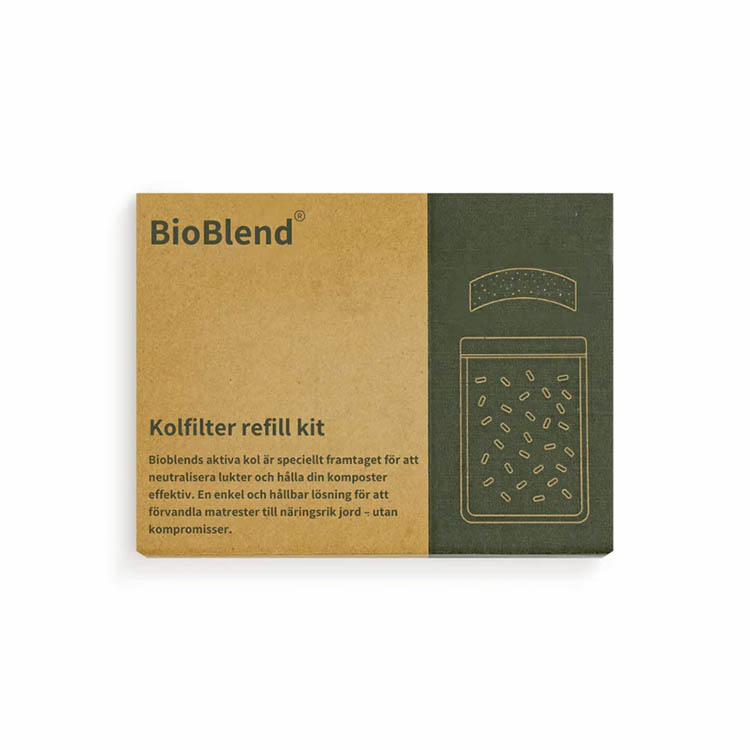 Genopfyldning af kul til Bioblend-kompostering