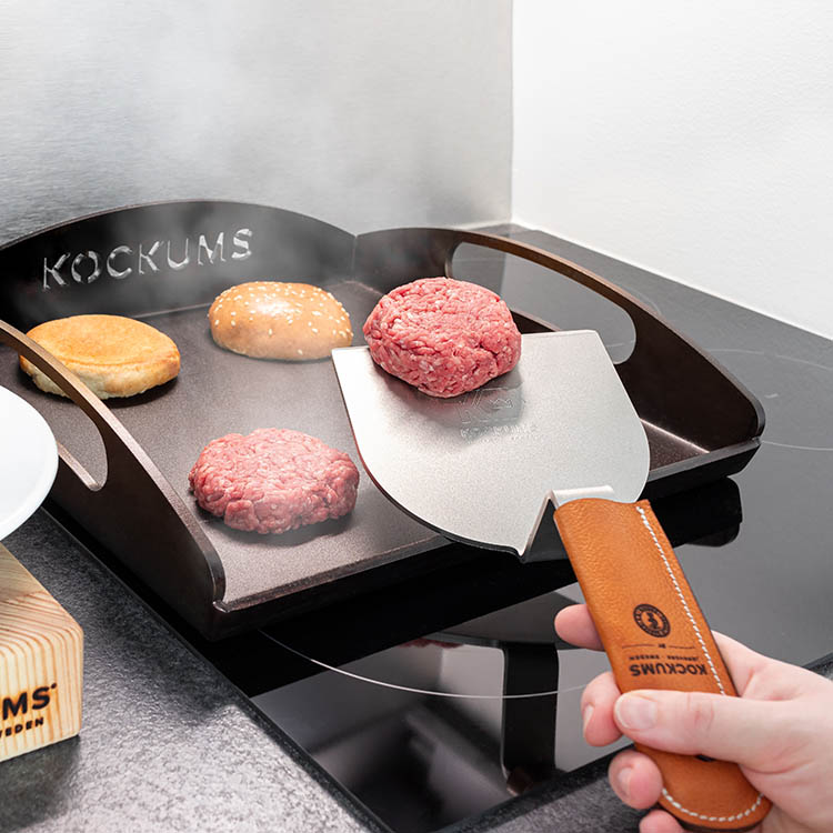 Hamburgerpresse og spatel, Kockums