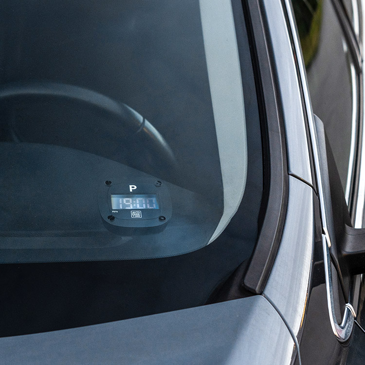 Automatisk P-skive Autoparktime, Model 4