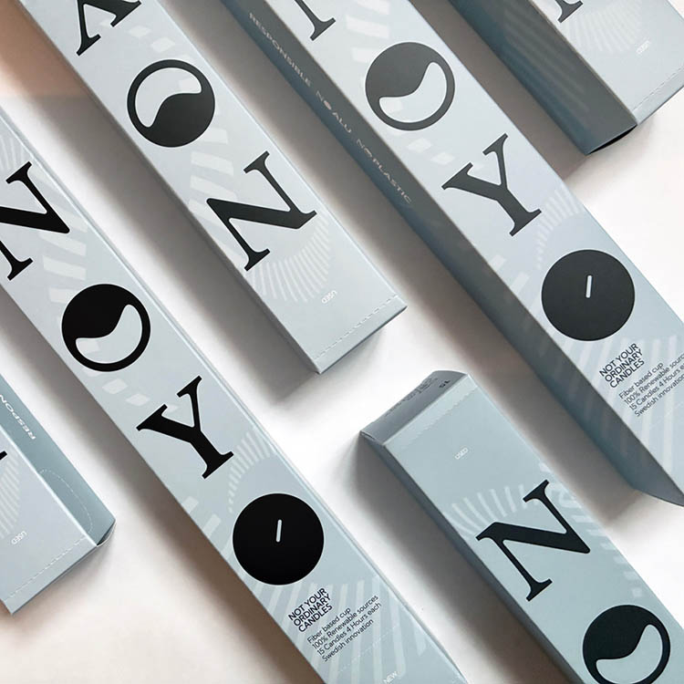 Miljøvenlige fyrfadslys, 15-pak