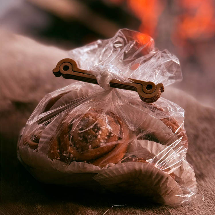 Påskeklemme i træ 5-pak