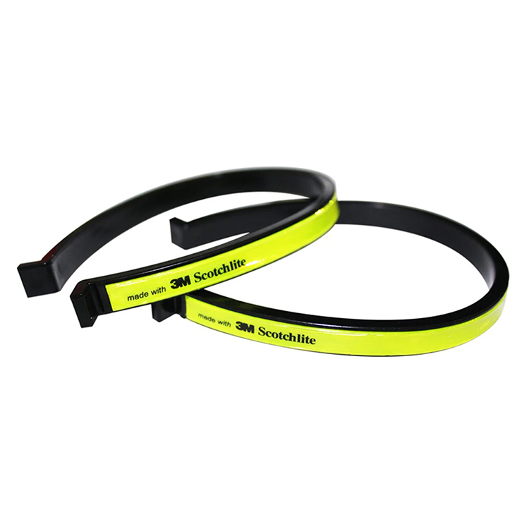 Reflekterende bukseklemmer til cykling 2-pak