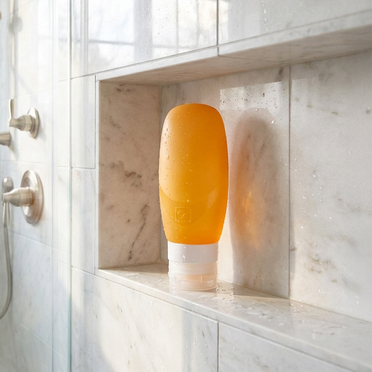 Rejseflaske i silikone 100 ml