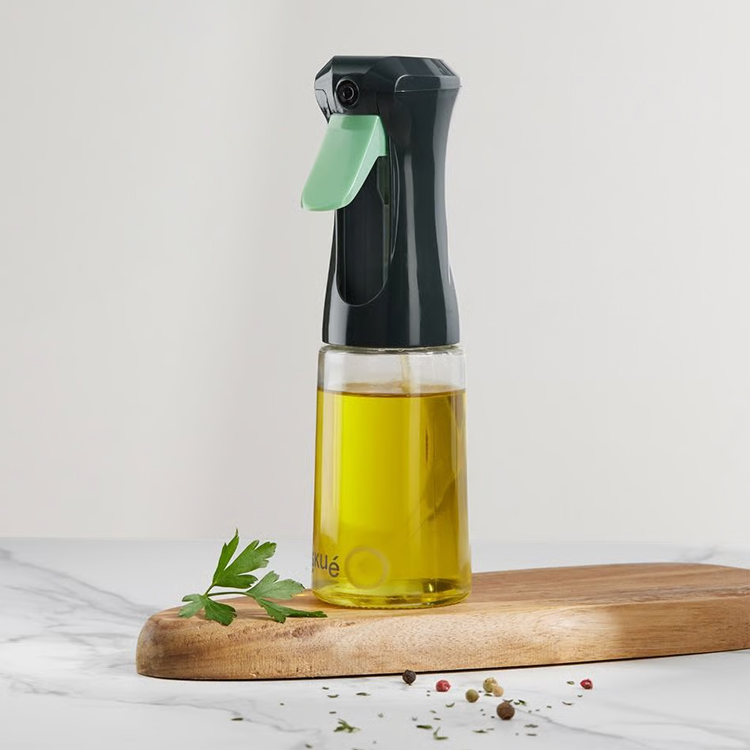 Oliesprayflaske, Lékué