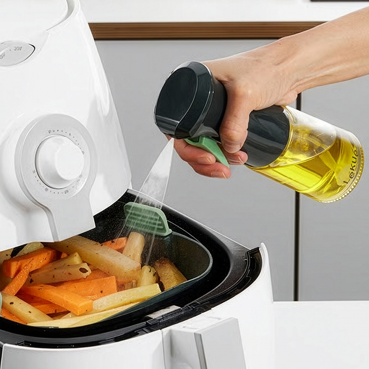 Oliesprayflaske, Lékué