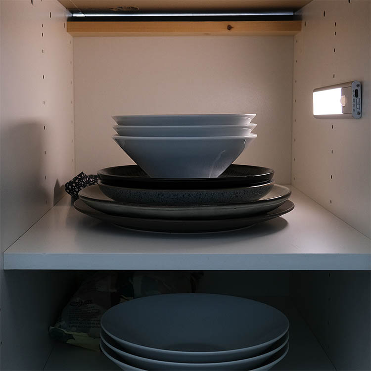 LED-lampe med bevægelsessensor