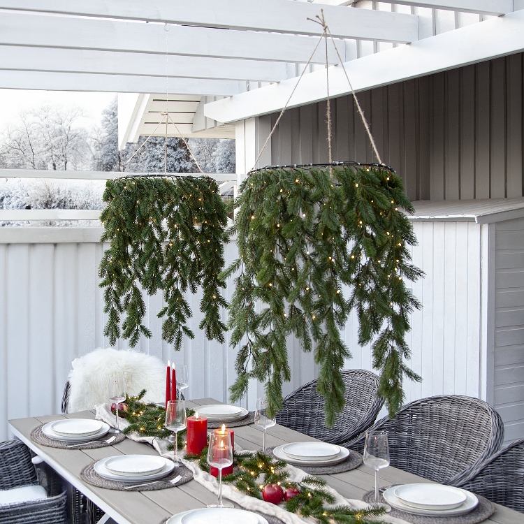 Batteridrevet loftkrans